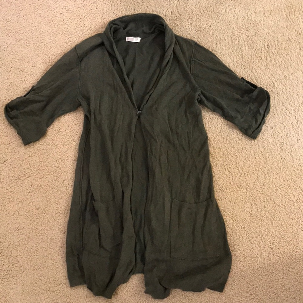 3/4 Sleeve Maternity Cardigan